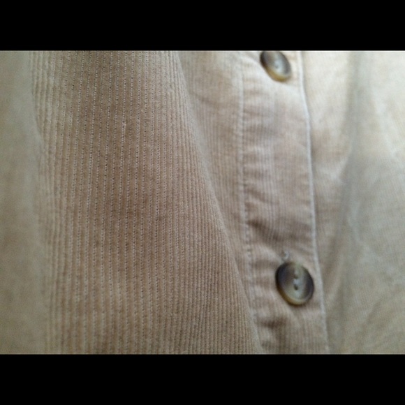 🙌🏼 2/$40 Vintage Tan Corduroy Skirt - Picture 4 of 7